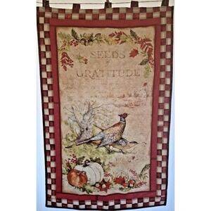 Seeds of Gratitude Quilted Panel